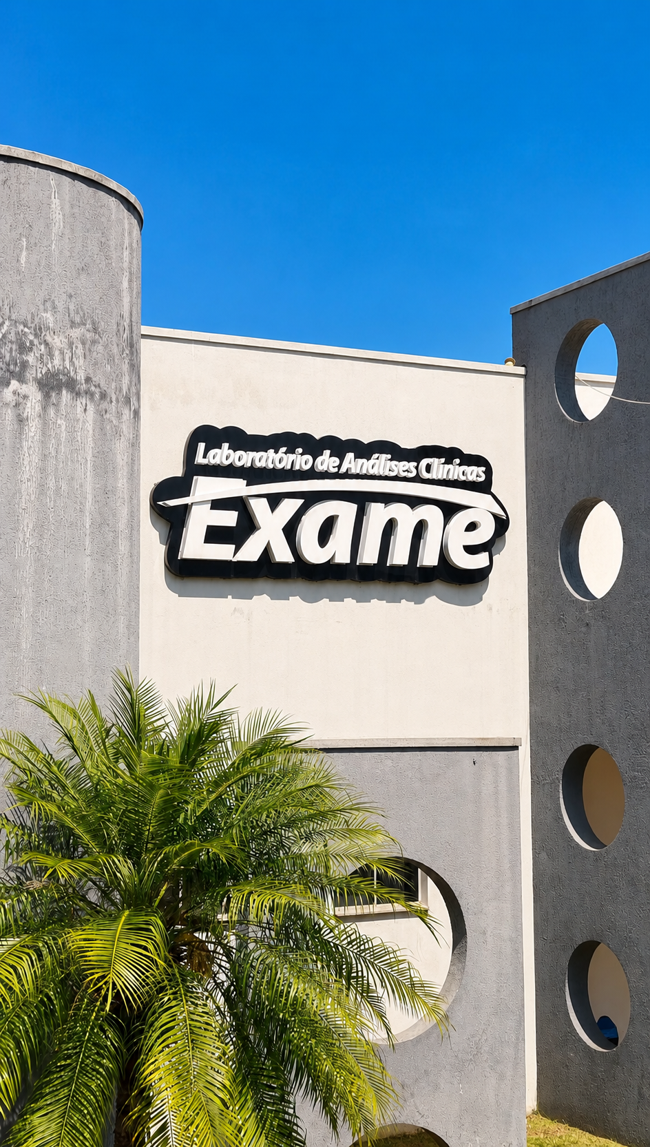 Fachada do Laboratório Examemt